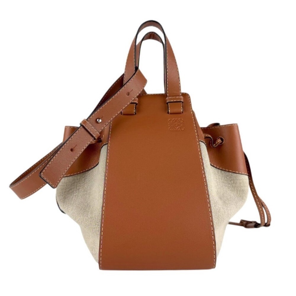 LN - Loewe Hammock Bag - Calfskin Canvas